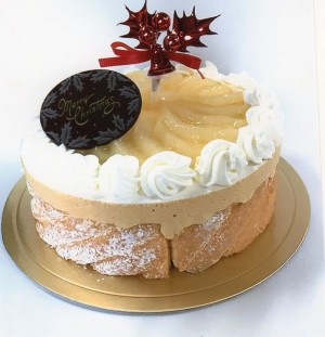 キャラメルポワール　クリスマスケーキ